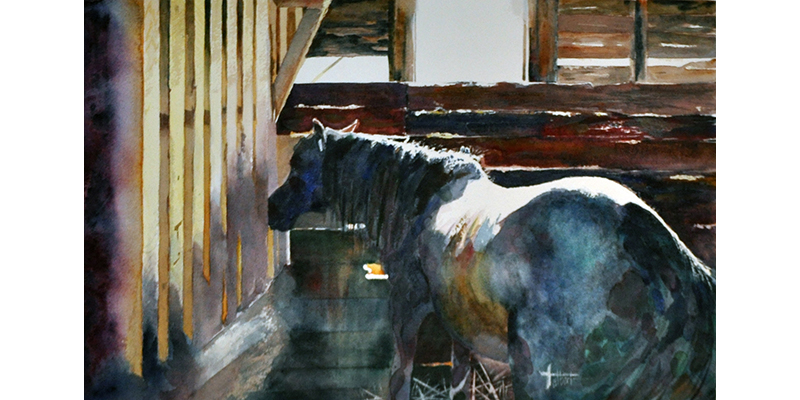 Blue Roan In a Red Barn [BUY}