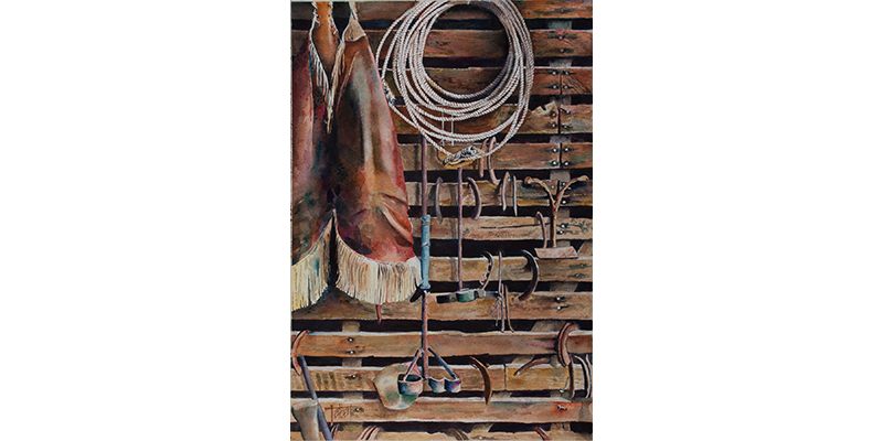 Horse Barn Wall
